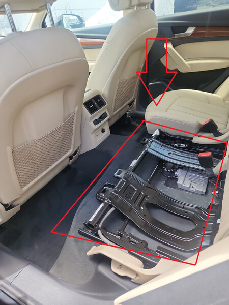 Заднее сиденье Audi Q5  2021 2.0 Бензин Киев