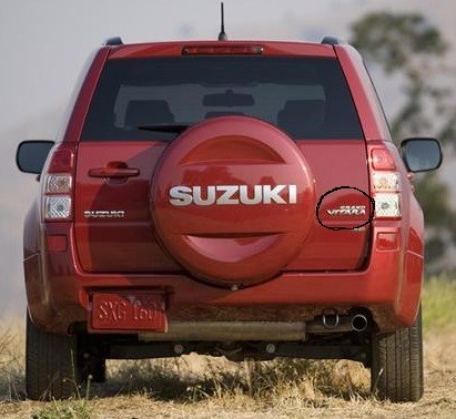 Надпись Suzuki Grand Vitara 2007 г.  2.0 л бензин Полтава