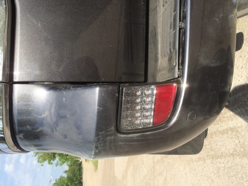 Фонарь противотуманный Toyota Land Cruiser 200 2012 г.  4.5 л дизель Николаев