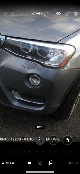 Решетка бампера правая BMW X3 F25  2016 2.0 Бензин Одесса