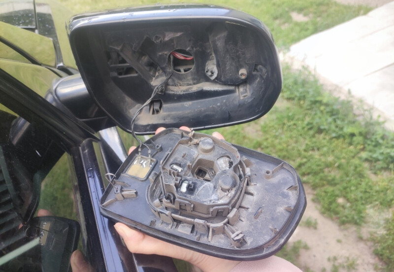 Зеркало правое Mitsubishi Galant 9  2008 