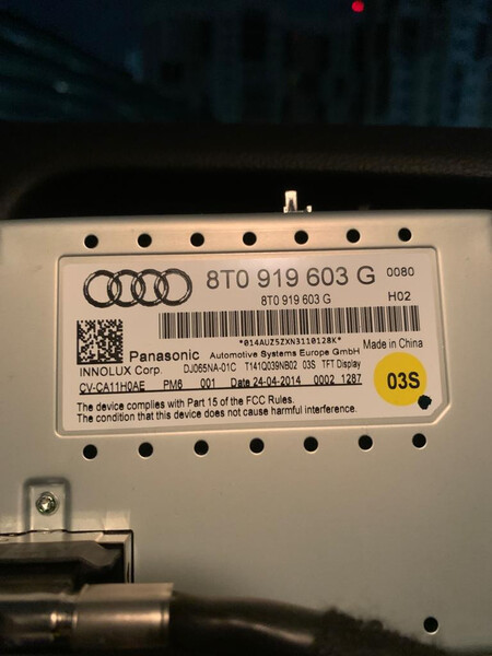 Монитор Audi Q5  2014 универсал 2.0 Бензин Киев