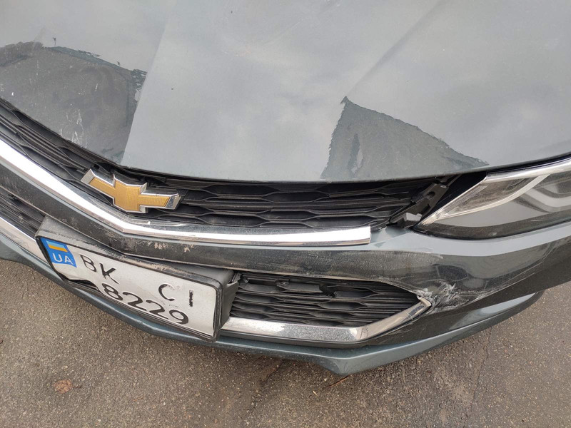Накладка капота хром Chevrolet Cruze  2017 1.4 Бензин Киев