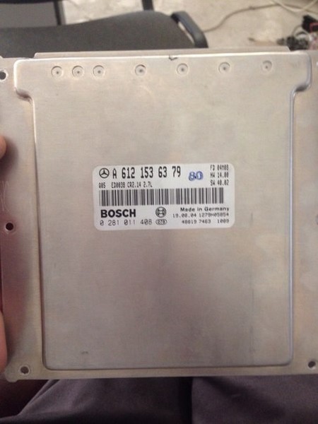 Электронный блок управления двигателем Mercedes M-Class ML270 2005 г.  2.7 л дизель Измаил