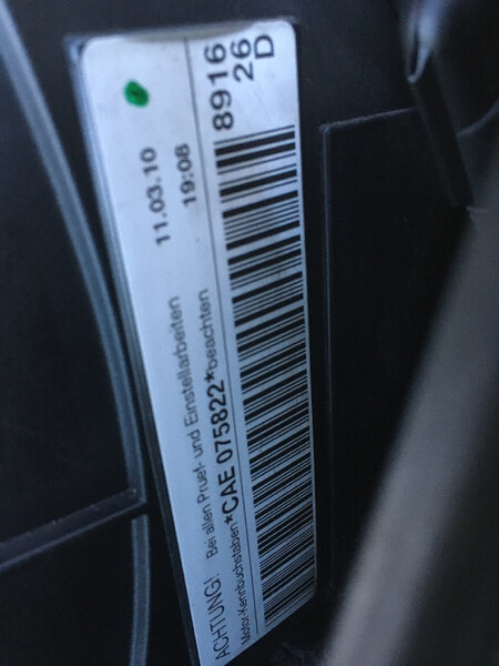 Двигатель голый Audi A4 B8  2010 1.8 Бензин Lvov