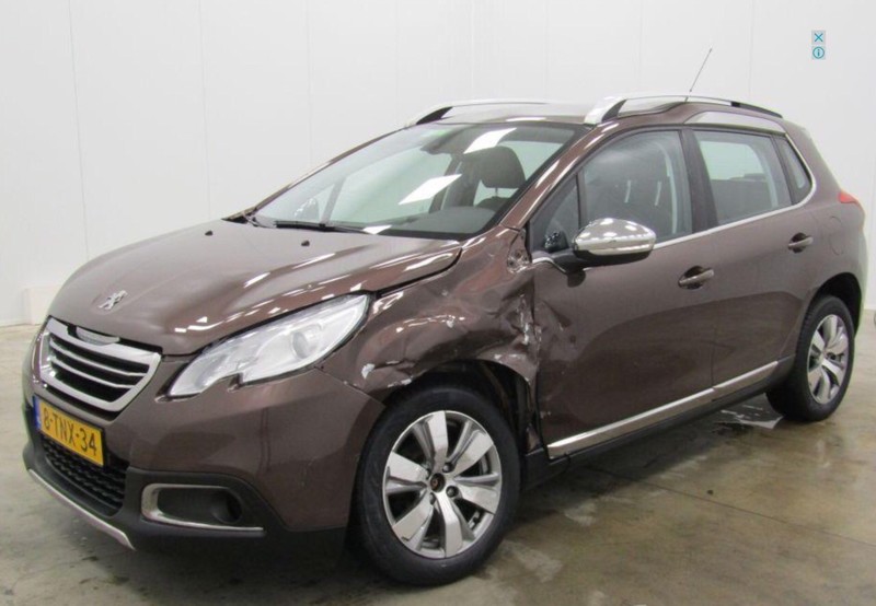 Заглушка в край крыла Peugeot 2008  2014 хэтчбек 1.6 Дизель Днепр