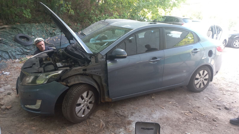 Крыло левое Kia Rio 3 2012 г.  1.5 л дизель Хмельницкий