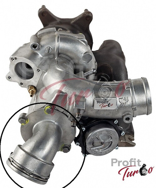 Алюминиевый патрубок турбины Volkswagen Passat B7  2011 1.8 Бензин Мелитополь