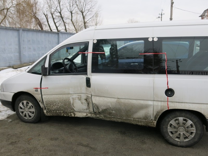 Боковина левая Fiat Scudo  2003 универсал 1.9 Дизель Киев