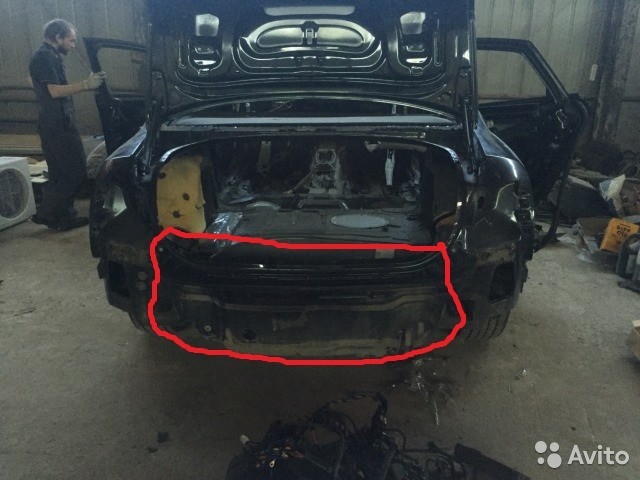 Задня панель Audi A6 C6  2007 2.7 Дизель Івано-Франківськ