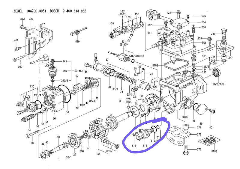 Клапан корректировки угла опережения впрыска Mitsubishi L 200  2003 2.5 Дизель Харьков