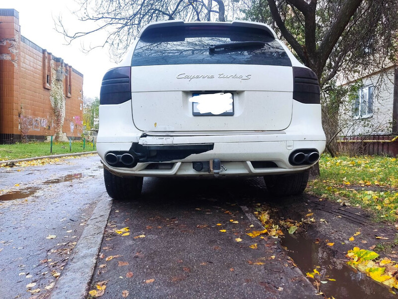 Бампер задний Porsche Cayenne 2008 г.  Киев