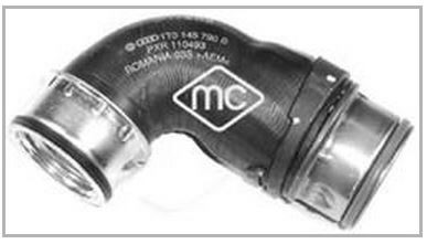 Патрубок інтеркулера 1T0145790B   Seat Altea, Skoda Octavia, Volkswagen Caddy, Volkswagen Golf