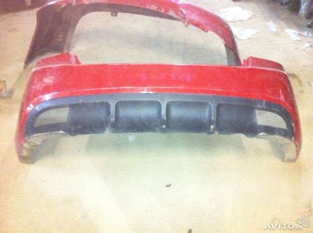 Бампер задний хетчбек Kia Rio рестайл хэтчбек 2007 г.  1.6 л бензин Львов