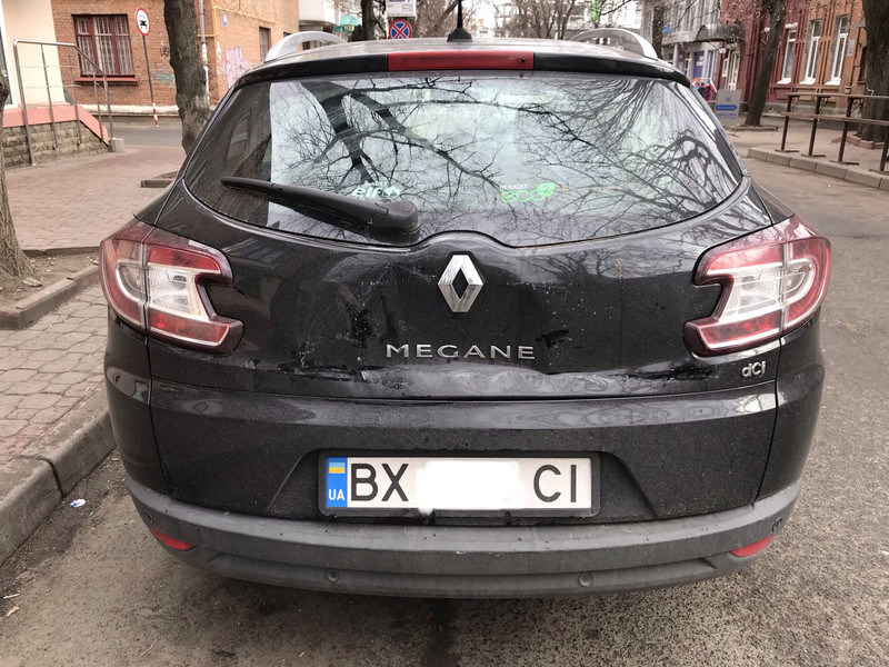 Задняя ляда Renault Megane ІІІ 2011 универсал 1.5 Дизель Хмельницкий
