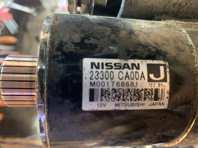 Щетки стартера Nissan Teana J32  2010 хэтчбек 3.5 Бензин Васильков