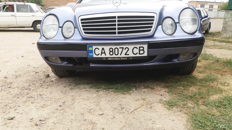 Бампер передний в сборе Mercedes CLK-Class 208 купе 1999 г.  2.0 л бензин Корсунь-Шевченковский