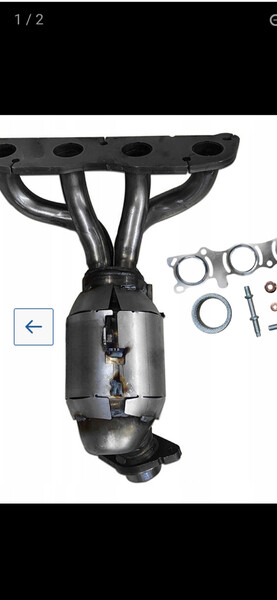 Каталізатор Nissan Qashqai  2013 2.0 Бензин 