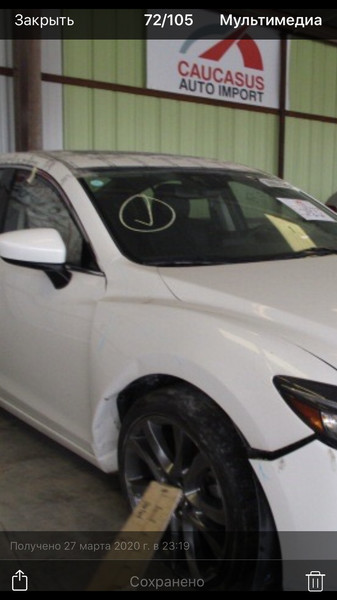 Крыло переднее правое Mazda 6  2015 2.5 Бензин Васильков