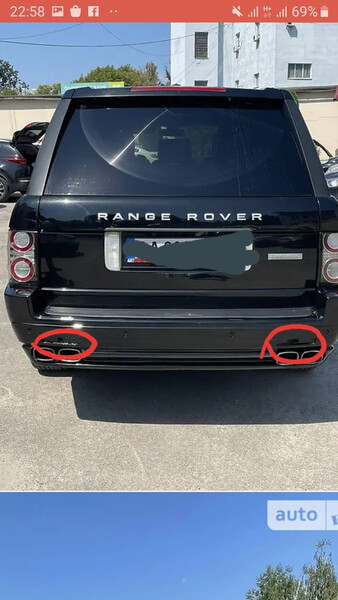 Отражатель в задний бампер Land Rover Range Rover универсал 2010 г.  4.4 л дизель Киев