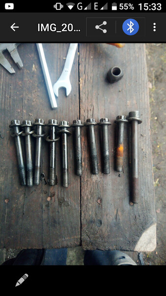 Болты головки блока цилиндров Nissan Sunny B12  1988 хэтчбек 1.6 Бензин Оржица