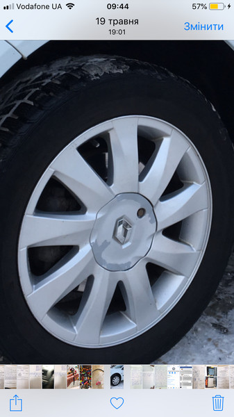 Титановий диск Renault Megane 2 універсал 2007 р.  1.5 л дизель Луцьк