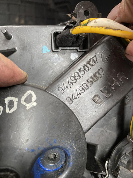 Вентилятор печі Fiat Scudo 2001 р.  Рівне