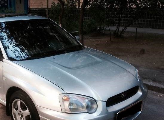 Капот без воздухозаборника Subaru Impreza  2004 1.6 Бензин Киев
