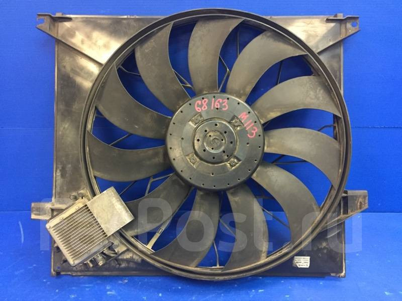 Вентилятор охолодження двигуна A 163 500 00 93   Mercedes M-Class