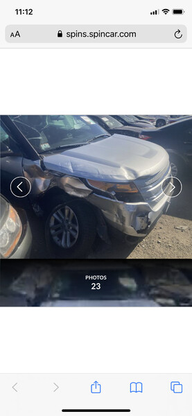 Крыло правое переднее Ford Explorer 2015 г.  3.5 л бензин Харьков