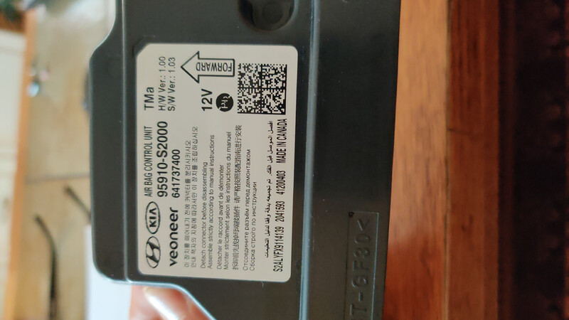 Блок управления SRS Hyundai Santa FE  2020 2.4 Бензин Жвирка