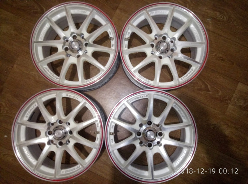 Диск литый zw starley sc-001 r15 4 100 Chevrolet Aveo  2008 1.5 Бензин 