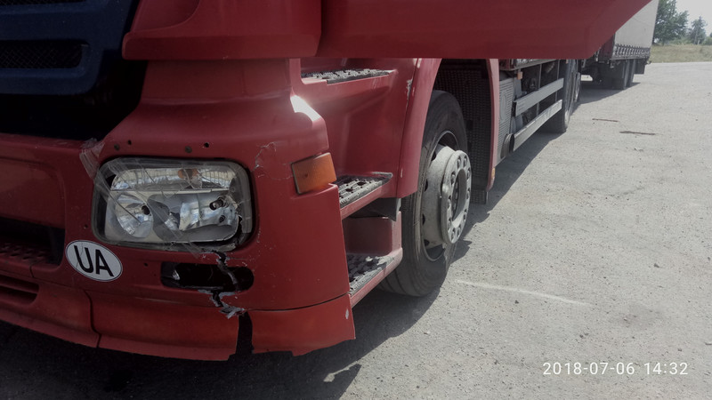 Бампер передній Mercedes-Benz Actros  2007 Южне