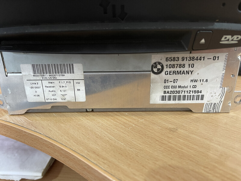 Блок мультимедиа и навигации ccc e 60 BMW 5 Series E60 2004 г.  Полтава