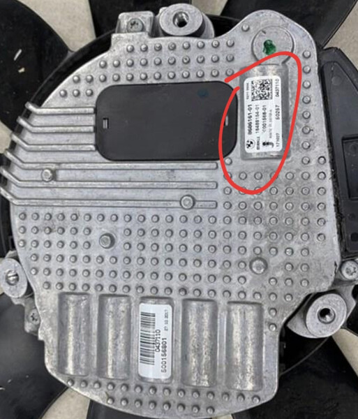 Моторчик вентилятора BMW X5 G05 2020 4.0 Бензин Луцк