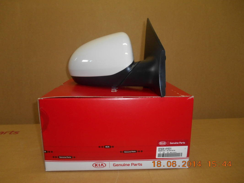 Зеркало боковое правое Kia Rio 3 2013 г.  1.4 л бензин Лубны