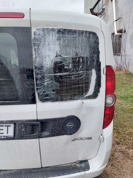 Двері задні прваві Fiat Doblo  2012 1.3 Дизель Луцк
