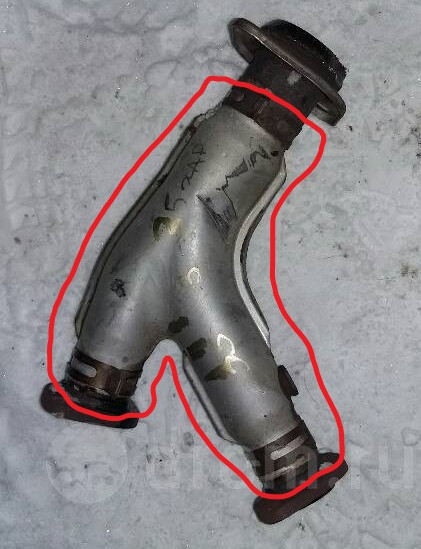 Кожух приемной трубы глушителя Lexus RX  2005 хетчбек 3.3 Бензин 