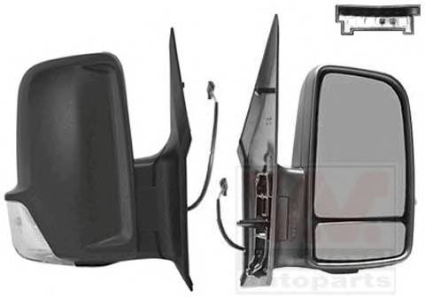Корпус дзеркала із поворотником A0008111022   Mercedes 211, Mercedes Sprinter