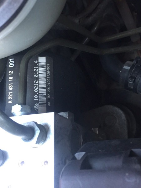 Блок АБС A2214311612   Mercedes S-Class