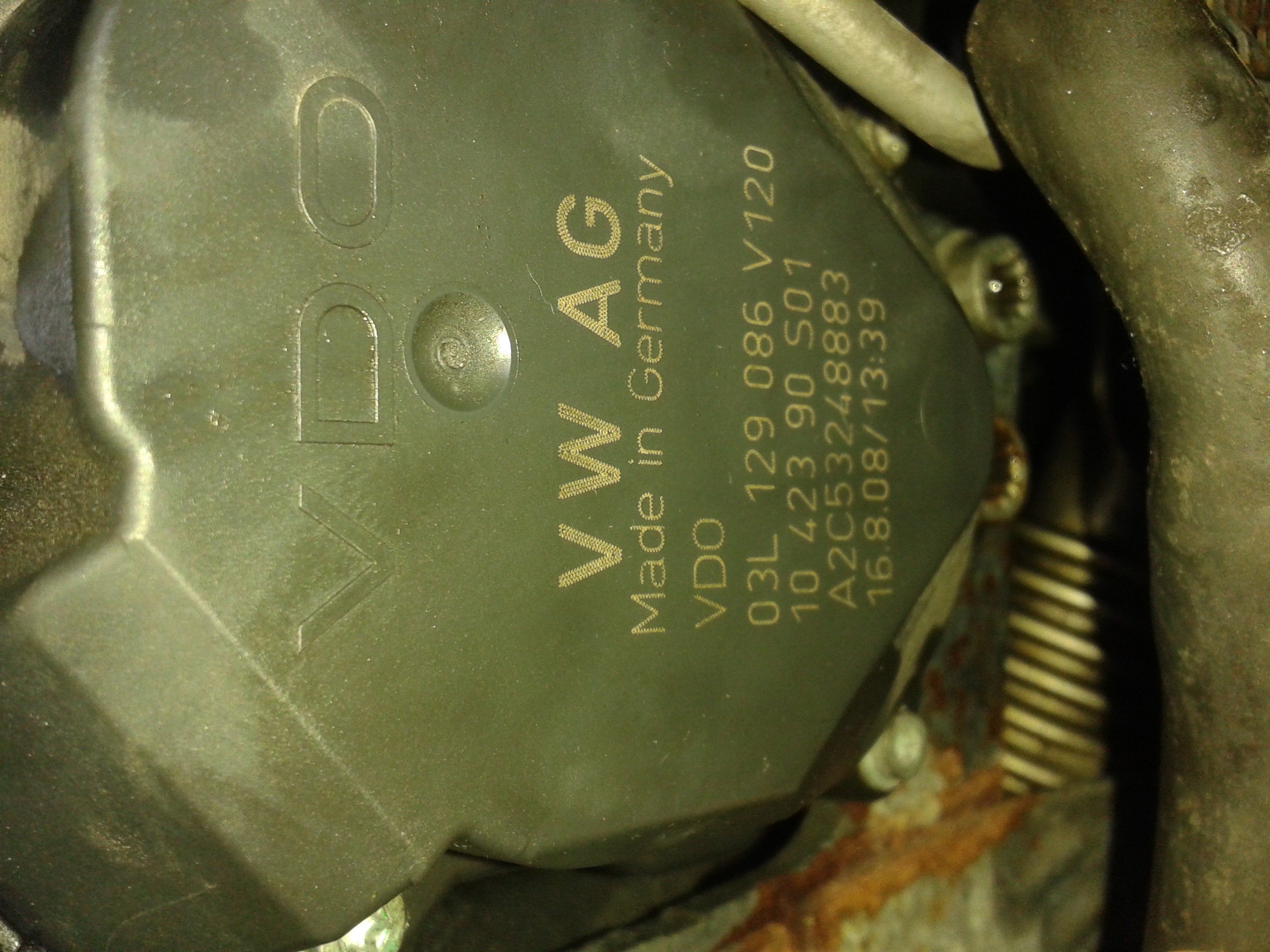 Регулирующая заслонка, подача воздуха Audi A3  2008 2.0 Дизель Мукачево