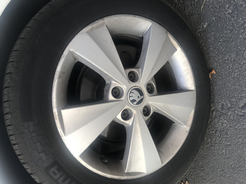 Запасное колесо Skoda Octavia A7  2014 