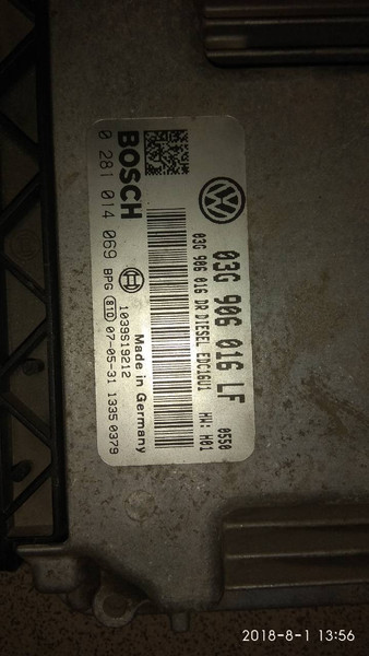 ЭБУ двигателя 03G906016LF   Volkswagen Caddy
