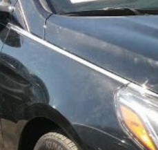 Хромированные накладки крыло-капот Hyundai Sonata 7  2018 2.4 Бензин 