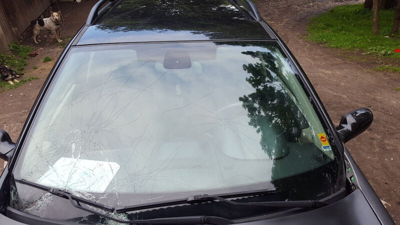 Лобове скло Renault Megane 2 2004 купе  Электро 