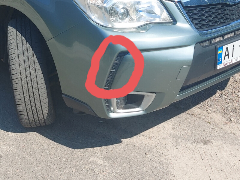 Декоративная планка Subaru Forester SJ  2015 универсал 2.5 Бензин Чортков