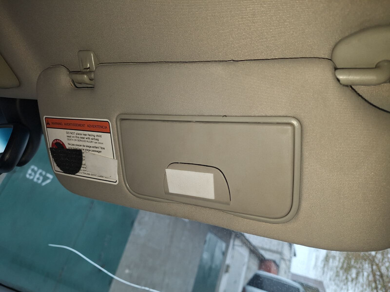 Козырек пассажирский 96801315   Chevrolet Captiva