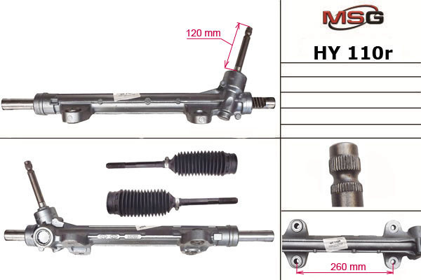 Рулевая рейка 565003X001   Hyundai Elantra