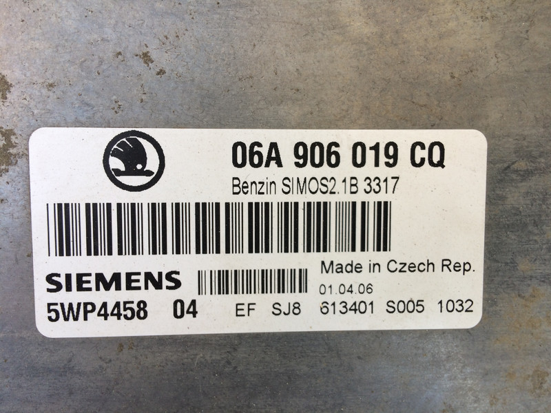 ЭБУ Skoda Octavia Tour  2006 1.6 Бензин Подволочиск