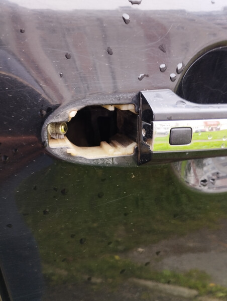 Продовження ручки дверей /заглушка/ Hyundai Santa FE 2  2010 2.2 Дизель Калуш